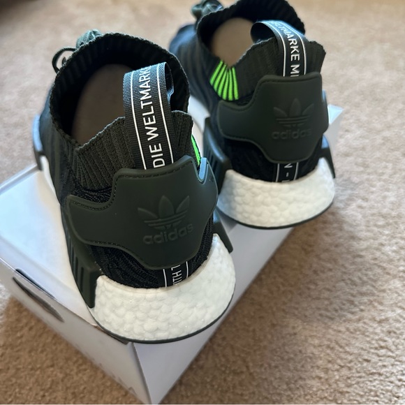 adidas NMD_R1 Primeknit Night Cargo Sneaker - Picture 9 of 14
